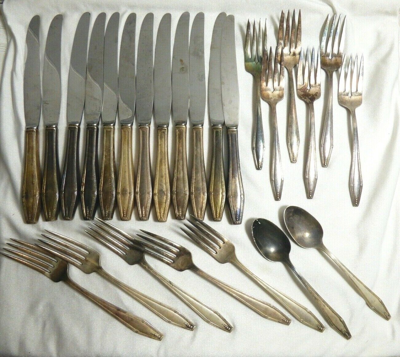 VTG Formality State House Sterling Silver Silverware table Service Set ...