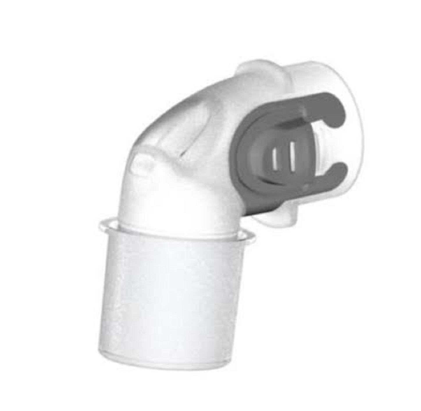 ResMed AirFit F10 and Quattro Air Elbow with Swivel Assembly (62762