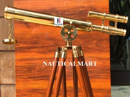 NauticalMart Floor Standing Brass Griffith Astro Telescope 45" Home Decor Telesc image 1