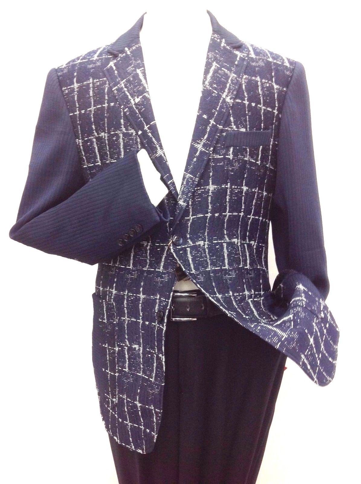 Mens Casual Blazer Ribbed Fabric INSERCH Patch Pockets,Elbow 5062,01