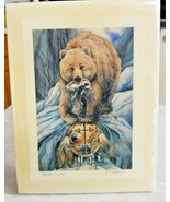 Jody Bergsma Picture &quot;Bear Clan&quot; Wall or Table Display Northwest Native ... - $60.78