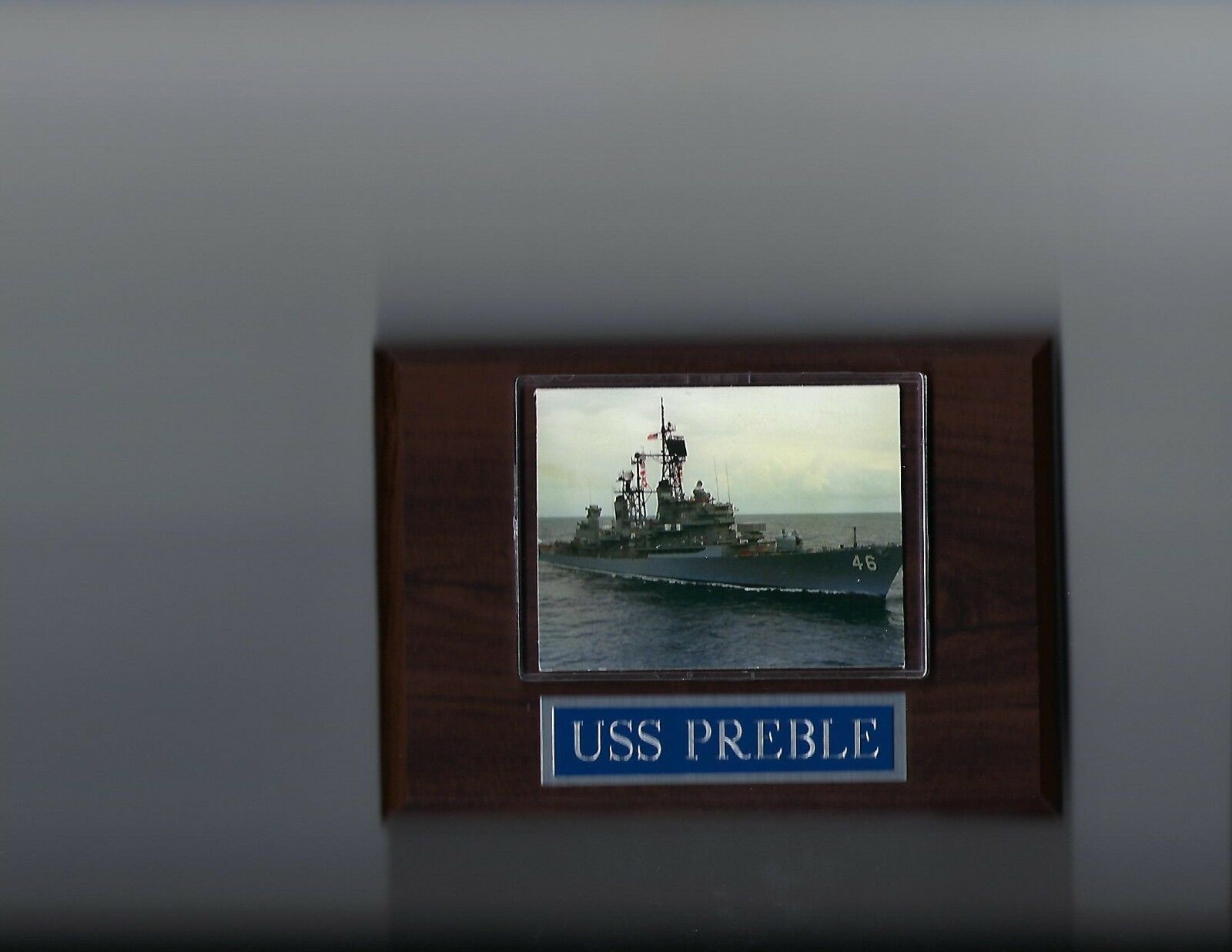 USS PREBLE PLAQUE DDG-46 NAVY US USA MILITARY GUIDED MISSILE DESTROYER ...