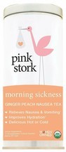 Pink Stork Morning Sickness Tea: Ginger-Peach, -USDA Organic Loose Leaf ... - $16.82