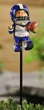 Football Gnome Garden Pics Set of 2 Adorable 17" High Plant Sports Game Day