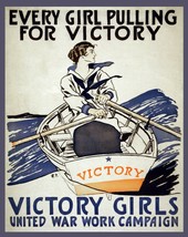 10032.Decoration Poster.Wall Art.Home room.Every girl pulling for Victory.Sailor - $14.25+