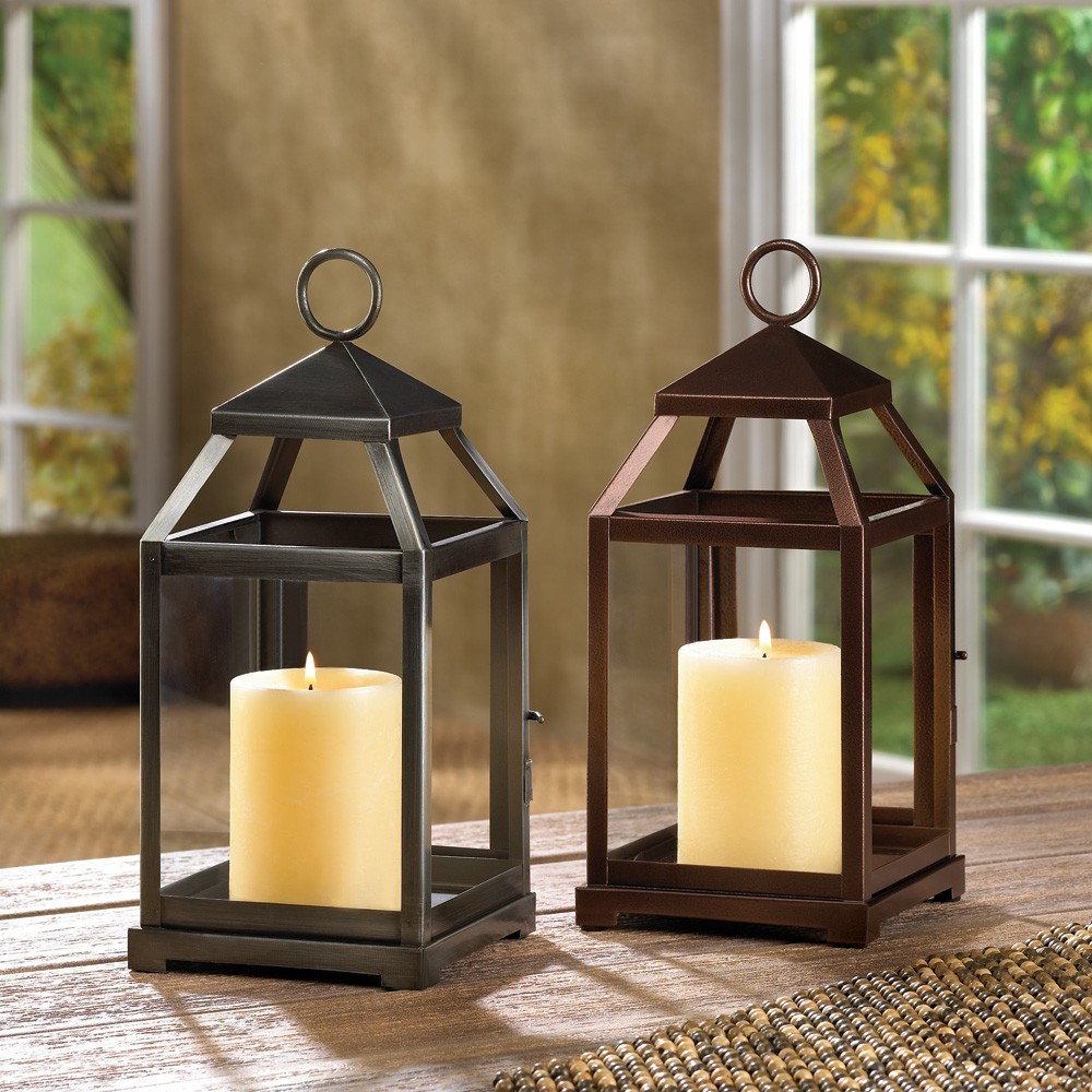 Contemporary Contemporary Candle Lanterns Brand New  Centerpieces  Table Decor