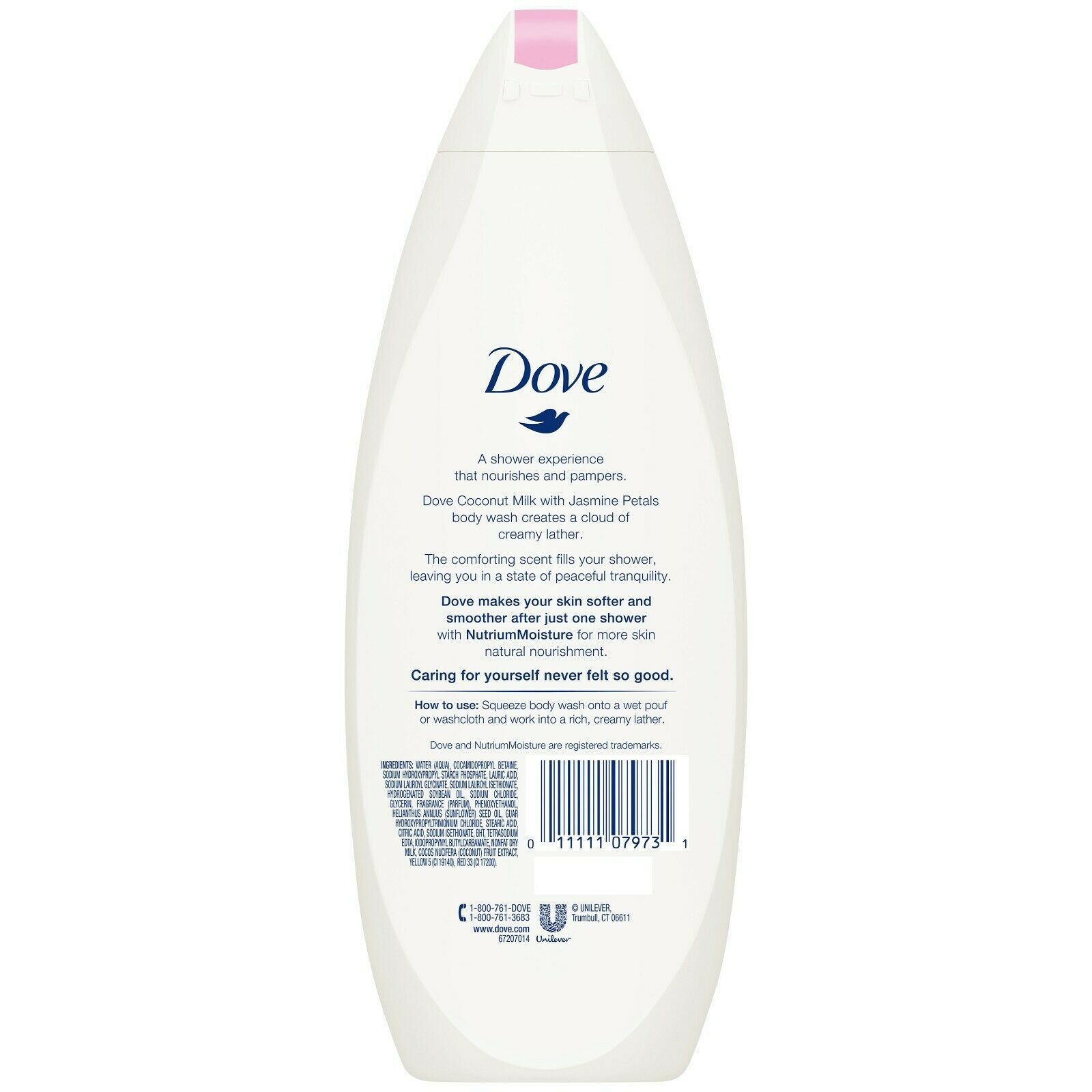 Dove Purely Pampering Nourishing Body Wash, Coconut Milk with Jasmine