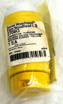 NEW WOODHEAD 2708G SUPER SAFEWAY CONNECTOR 20A250V NON-NEMA NEOTEX RUBBE... - $28.95
