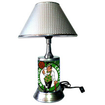 Boston Celtics desk lamp with chrome finish shade - $43.99
