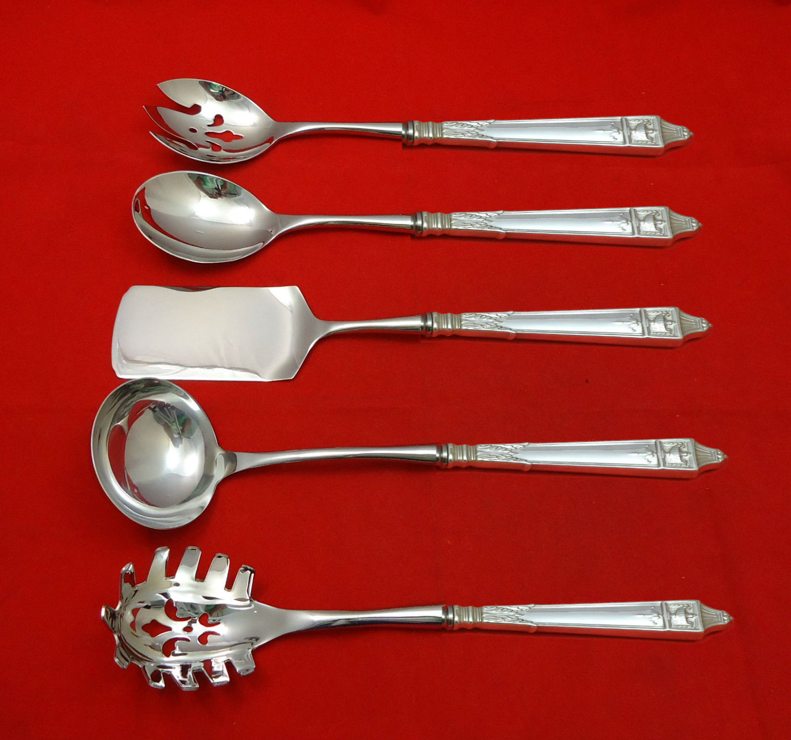 8 1//2/" Delacourt by Lunt Sterling Silver Tomato Server HHWS Custom Made Approx