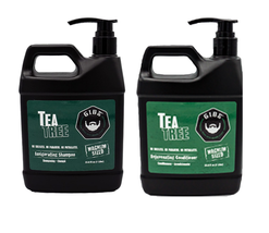 GIBS Grooming Tea Tree Shampoo and Conditioner Liter DUO