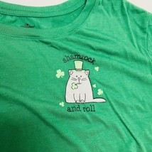 Womens 3XL St Patricks Day Shirt - Shamrock And Roll Cat- Clovers XXXL 22 - $15.83