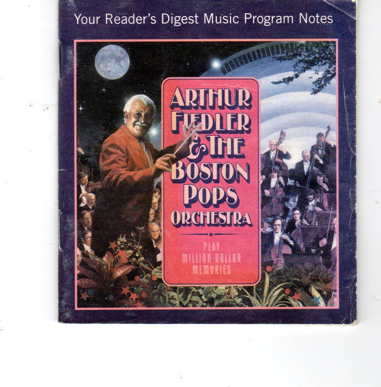 Arthur Fiedler& The Boston Pops Million-Dollar Memories Reader'sDigest ...