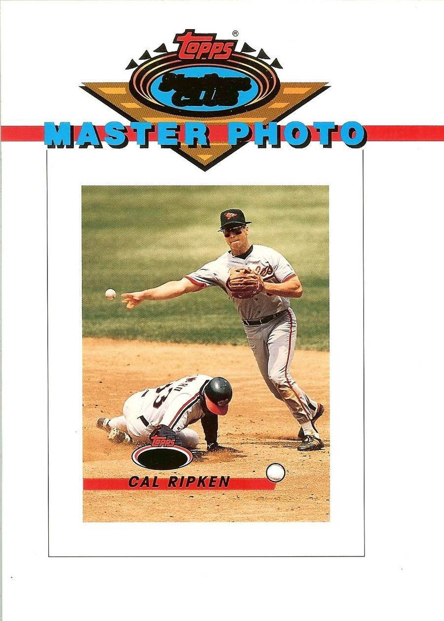 1993 topps cal ripken jr proof baltimore orioles stadium club master