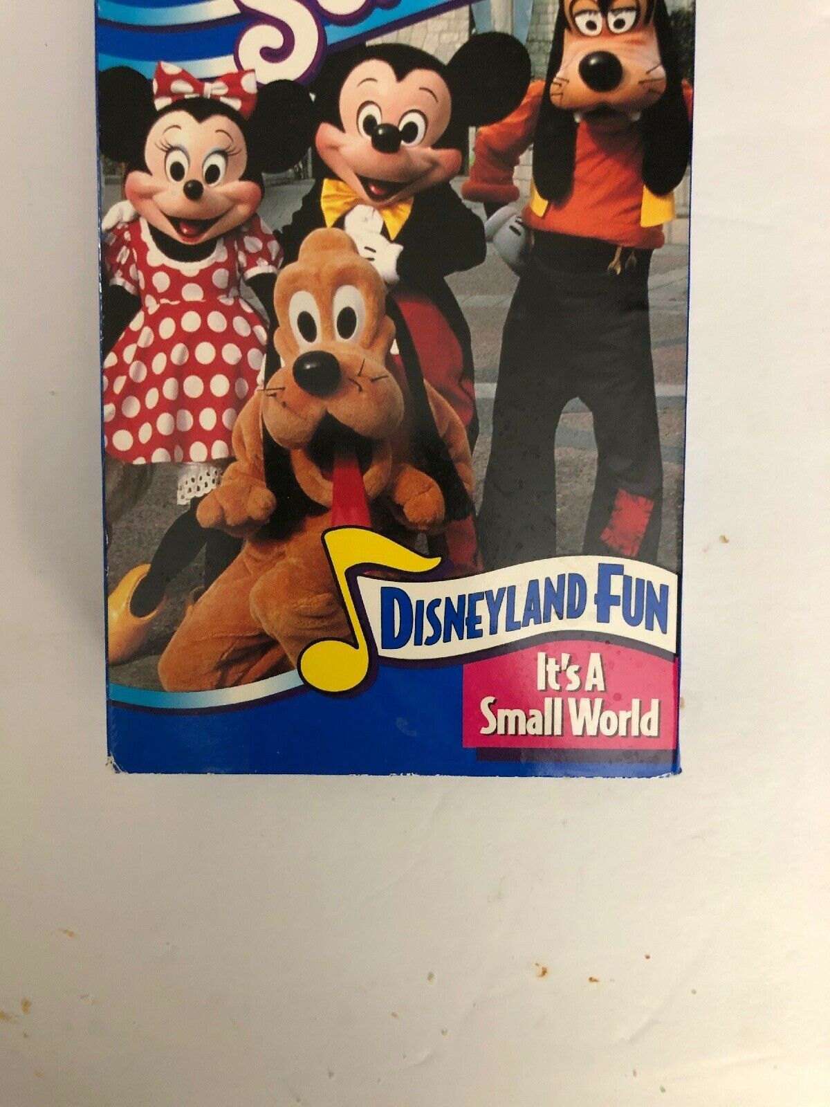 Walt Disney’s Sing Along Songs Disneyland Fun Small World VHS RARE ...