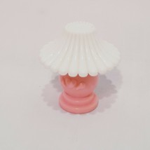 FISHER PRICE Loving Family Dollhouse PINK LAMP WHITE SHADE 1996 for Living Room