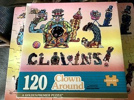 Clown Around Puzzle Maze-Master David Anson Russon dated 1991 120 Pieces Jigsaw - $18.57