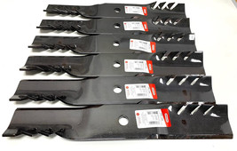 6 Gator Fusion 3-in-1 Mulching Blades For John Deere M115496, M111532, M114582 + - $60.87