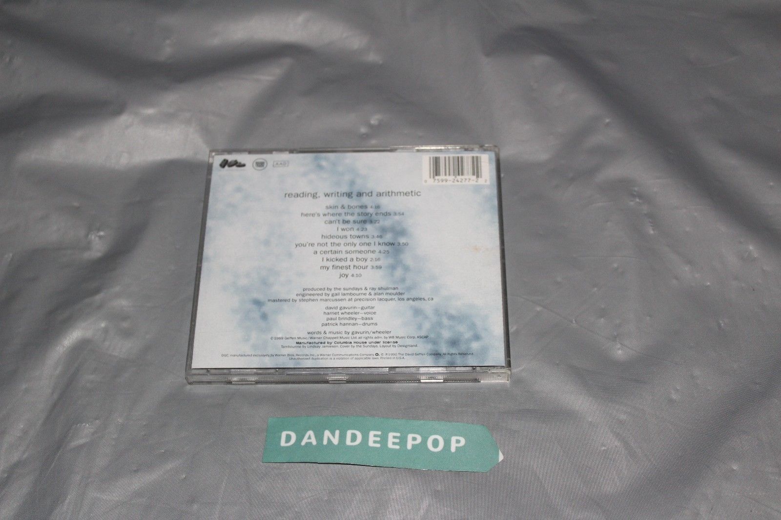 Reading,Writing and Arithmetic by The Sundays (CD, April 1990, DCG) CDs