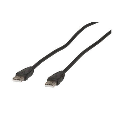 Jaycar USB 2.0 TypeA Plug to Plug Cable 1pc 1.8m Computer Cables