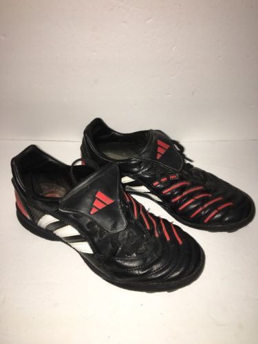 Adidas Unisex Cleats Soccer Shoes Black/Red-SPG 753001 Sz 6-SHIPS ...