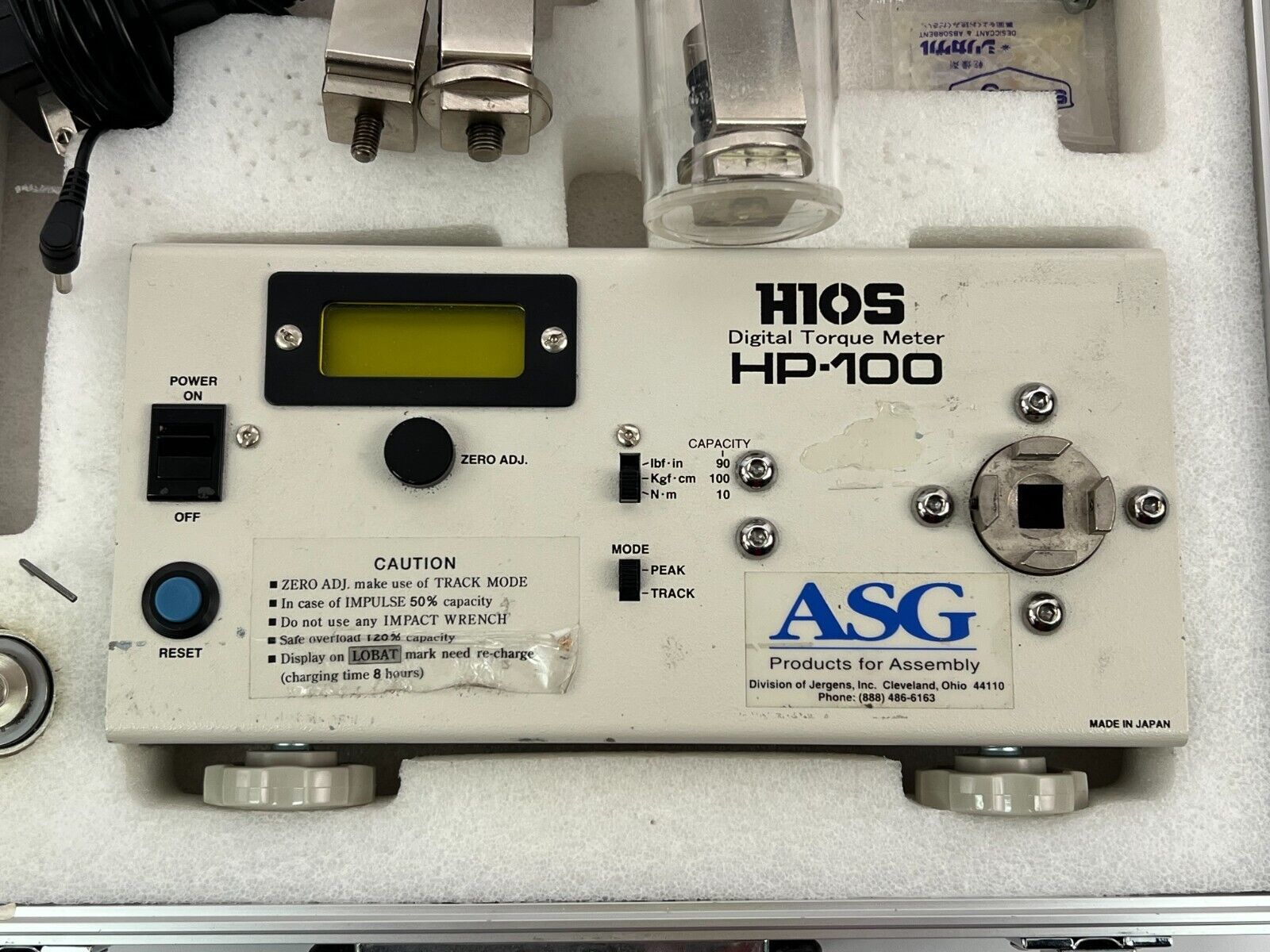 Hios Digital Torque Meter HP100 Torque Meter Tester Other Test