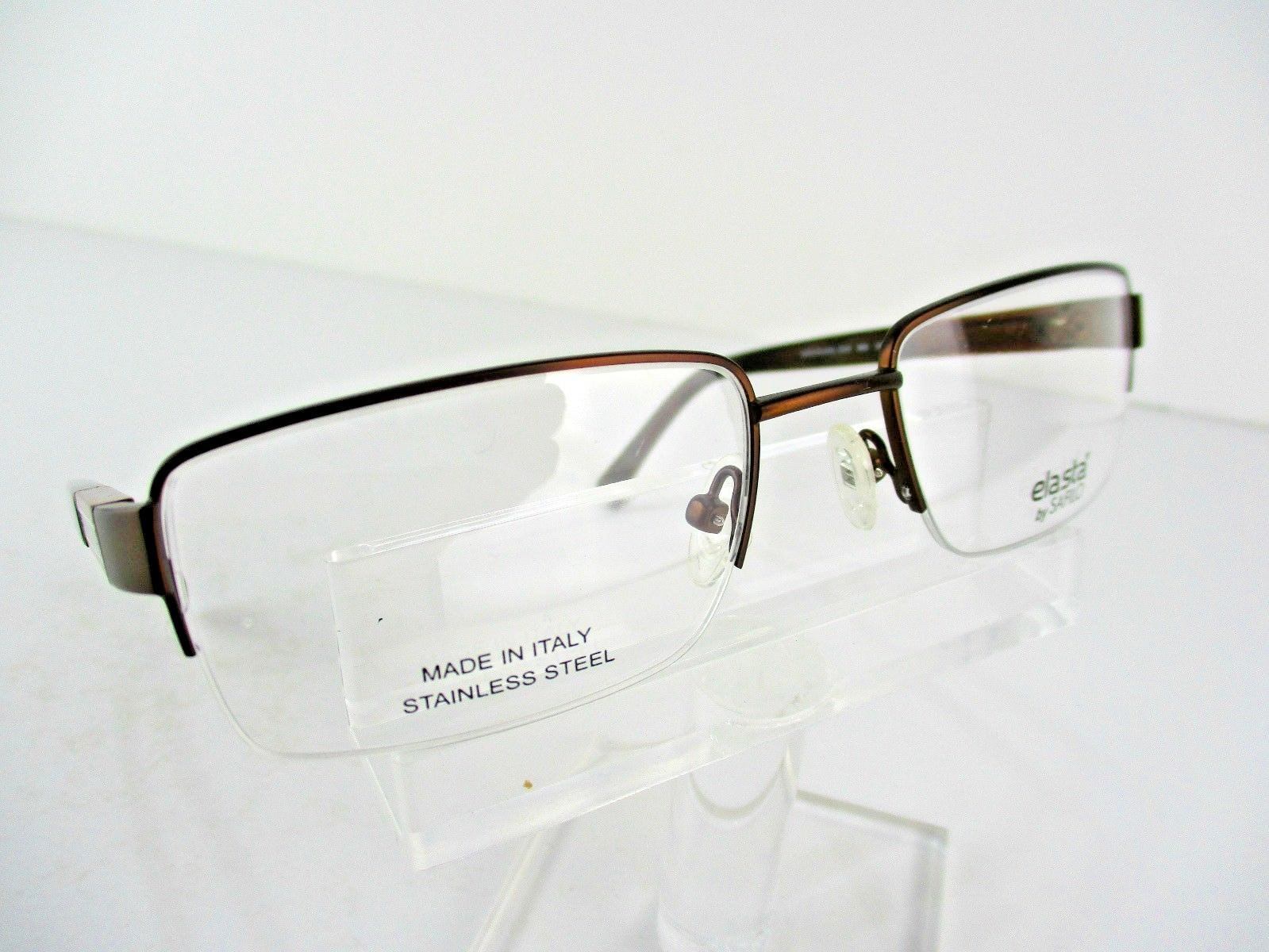 Safilo Elasta E 3105 (09HM) Brown 57 x 19 150 XXL Eyeglass Frames