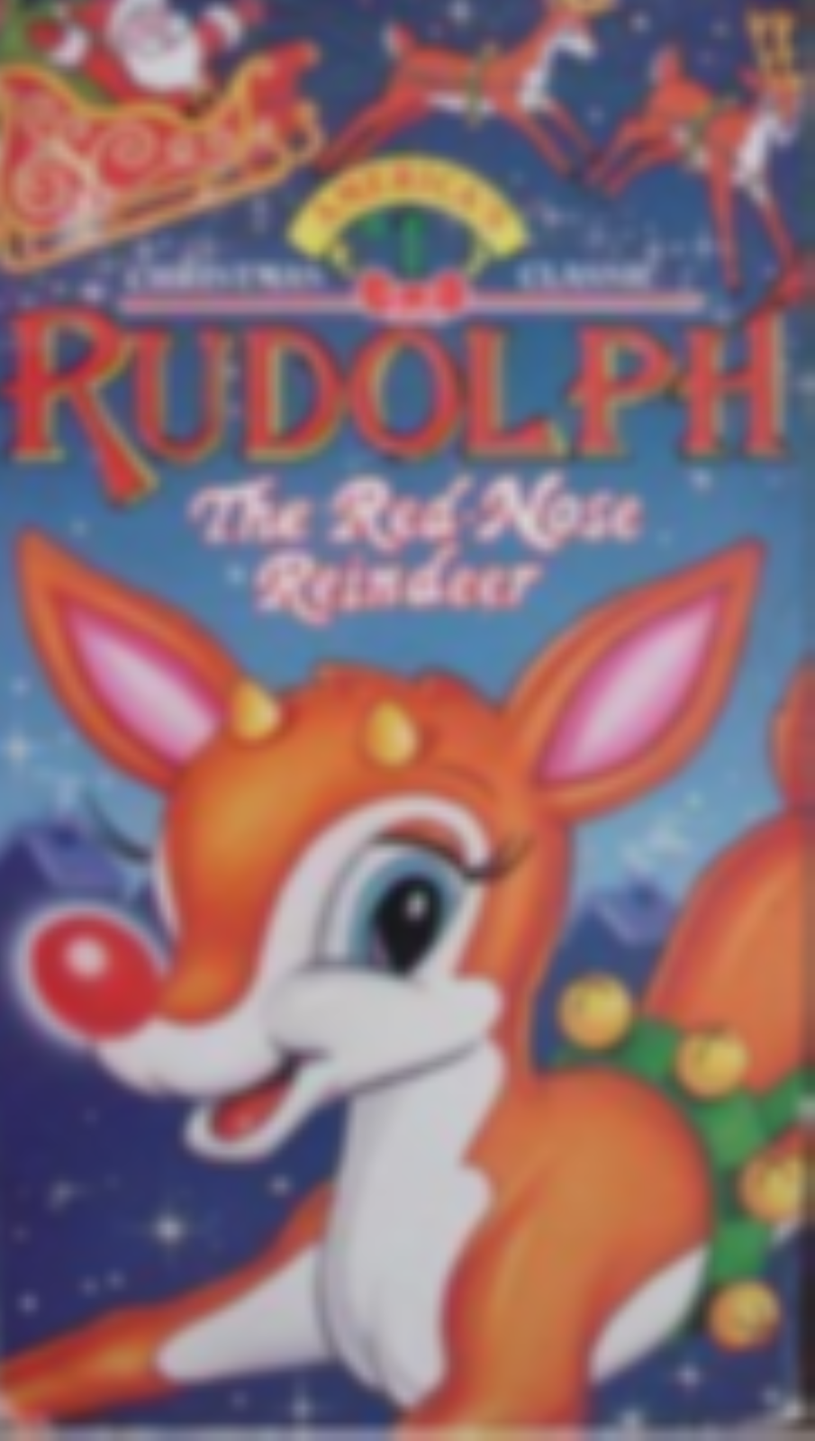 Rudolph The Red Nosed Reindeer The Movie Vhs