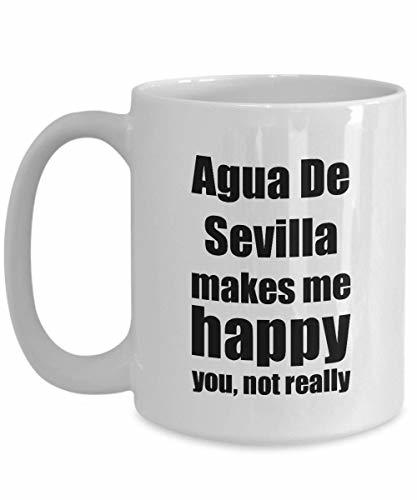 Agua De Sevilla Cocktail Mug Lover Fan Funny Gift Idea for Friend Alcohol Mixed