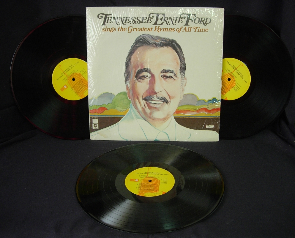 Tennessee Ernie Ford Greatest Hymns Of All Time Word SLC 8003 3 