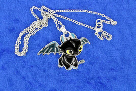 Nightcrawler Toothless Necklace or Keychain How To Train Your Dragon - $4.99+