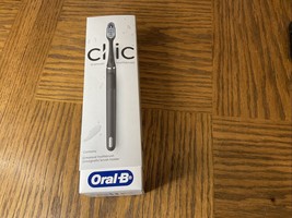 Oral-B Clic Toothbrush Matte Black Brush and Magnetic Holder - $15.99
