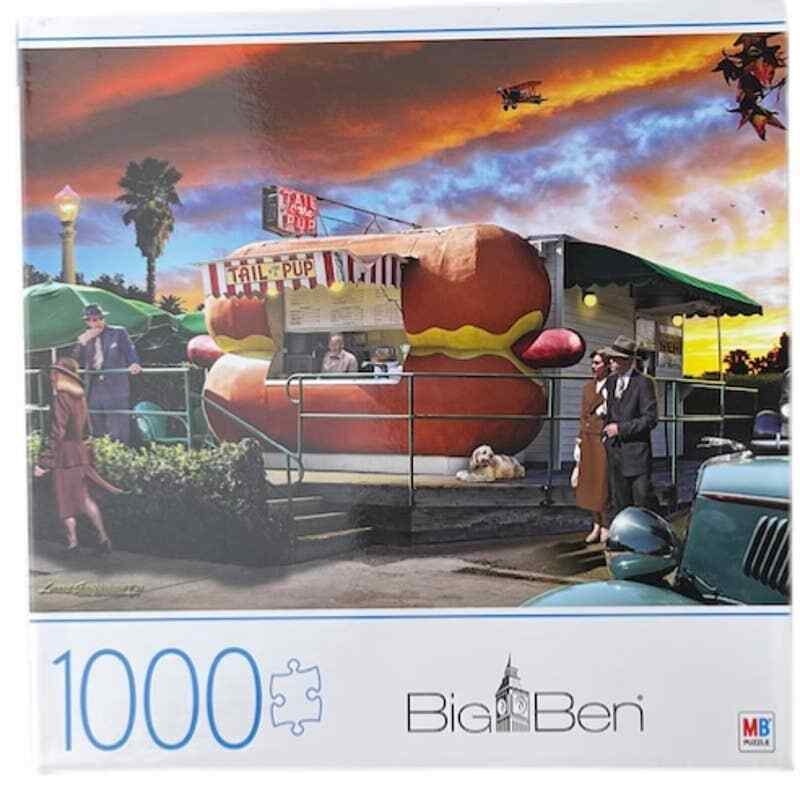 Primary image for 1000 Piece Jigsaw Puzzle Hot Diggity Dog Ages 14_