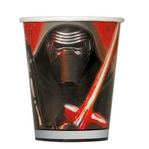 Star Wars The Force Awakens Paper Cups Birthday Party Supplies 9 oz 8 Ct  Unique - $2.92