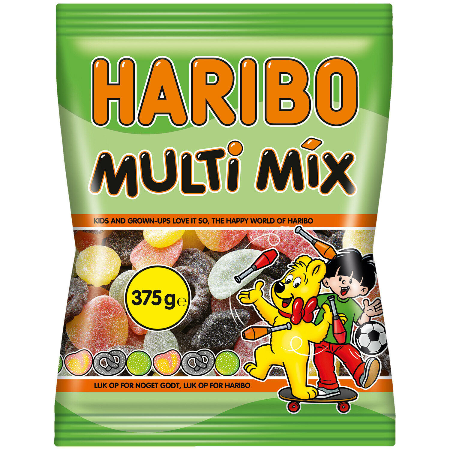 Haribo MULTI MIX gummy bears 400gMade in Denmark FREE SHIPPING
