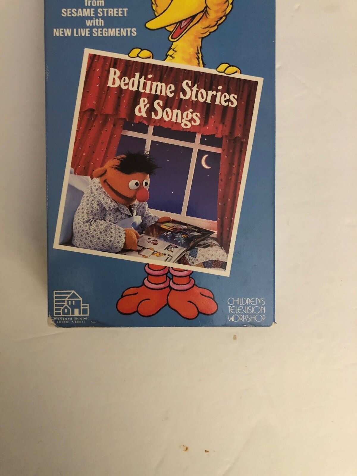 MY SESAME STREET HOME VIDEO Bedtime Stories & Songs VHS 1986 TESTED ...