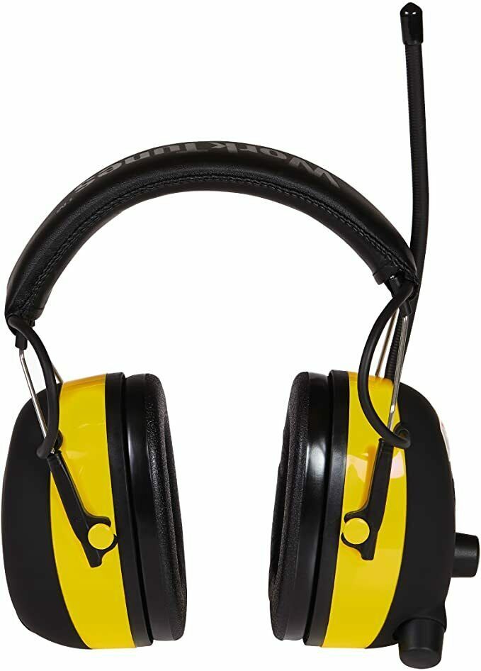 Work Tunes Safety Headphones For Hearing Protection 3M Radio AM/FM ...