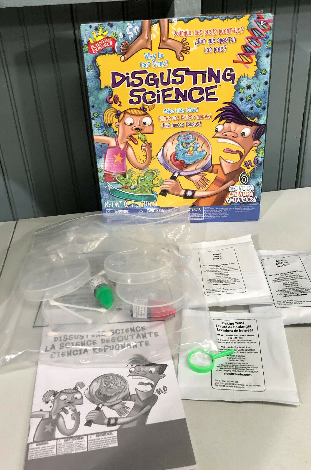Scientific Explorer Disgusting Science Educational Activity Kit Kids
