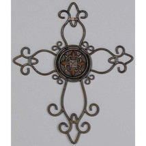 Inspirational Ornate Metal Wire Cross - $18.95