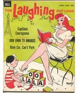 For Laughing Out Loud 4/1959-Dell-Mike Barry-Pete Wyma-cartoons-gags-FR/G - $25.22