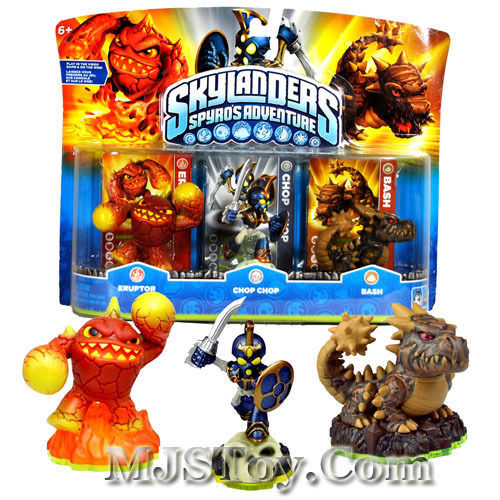 Nib Skylanders Spyro Adventure Eruptor Chop Chop Bash Skylander