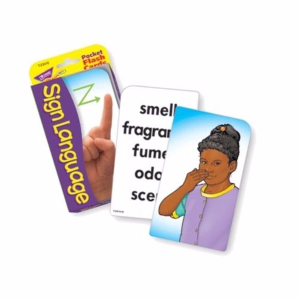 Sign Language Flash Cards Speech Therapy ABA Special Needs Autism