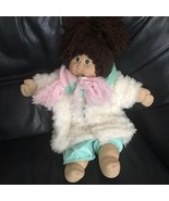 Vintage 1984 Cabbage Patch Kids JESMAR Brown Hair Freckles Doll with Fur... - $249.99
