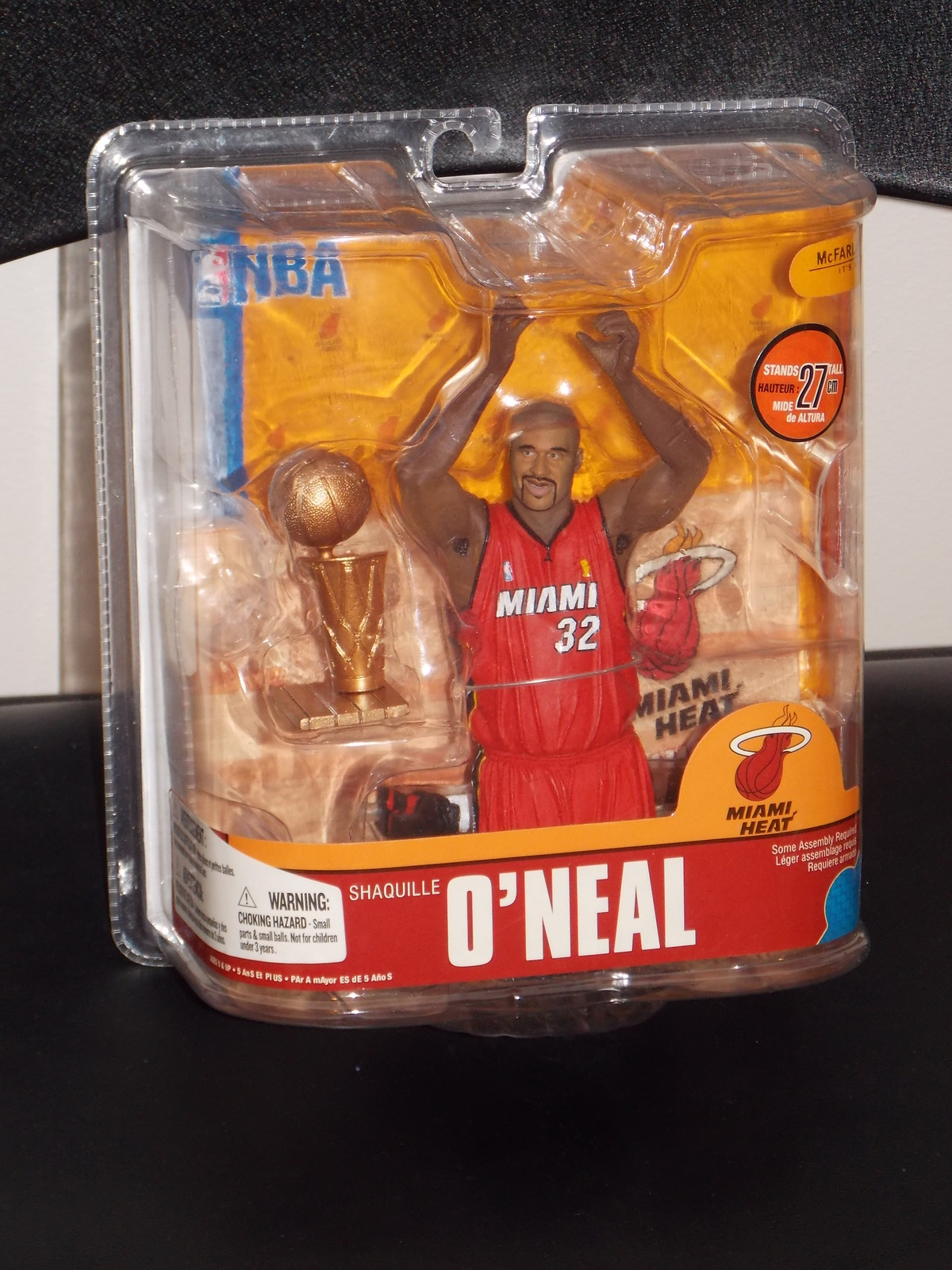 2007 McFarlane Toys NBA Miami Heat Shaquille Oneal Figure New In The ...