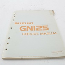 1983 Suzuki GN125 Factory Service Information Manual 99500-31000-03E - $19.99