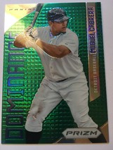 2012 Panini Prizm Baseball Dominance Green Prizms #D10 Miguel Cabrera - $33.78