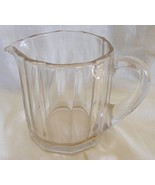 Heavy thick glass beer beverage vintage pitcher 1 quart - $29.95