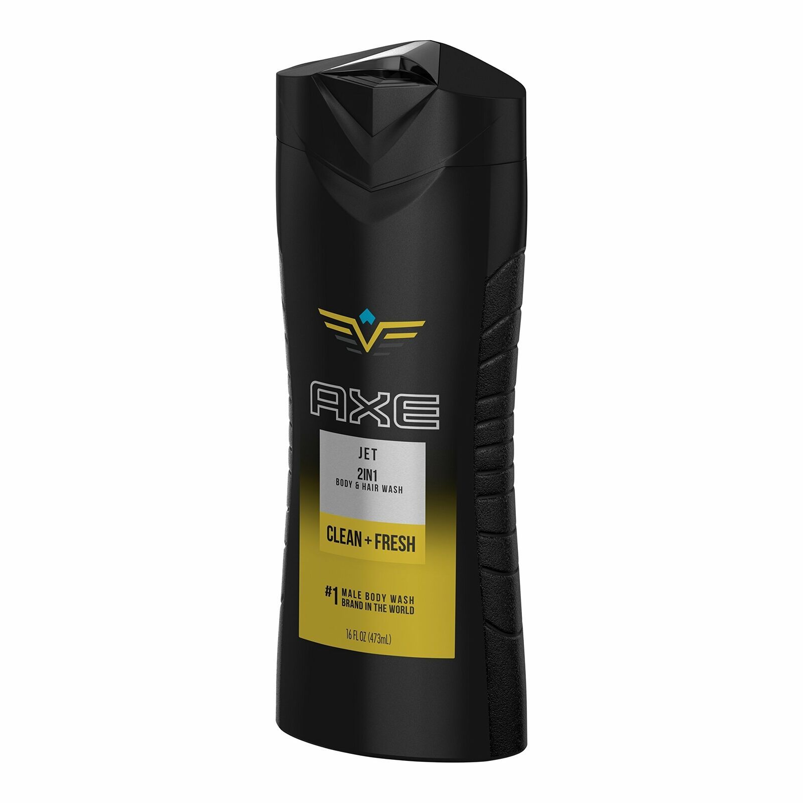 AXE 2 in 1 Body Wash and Shampoo for Men, Jet, 16 oz Body Washes