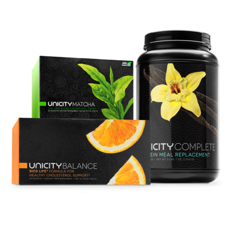 PRIME HEALTH PACK BY UNICITY - CHOLESTEROL, ENERGY, VANILLA