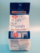 1 Lbs. MOTH ICE CRYSTALS Clothes Moth Beetles No Clinging Odor Treat Up ... - $10.40